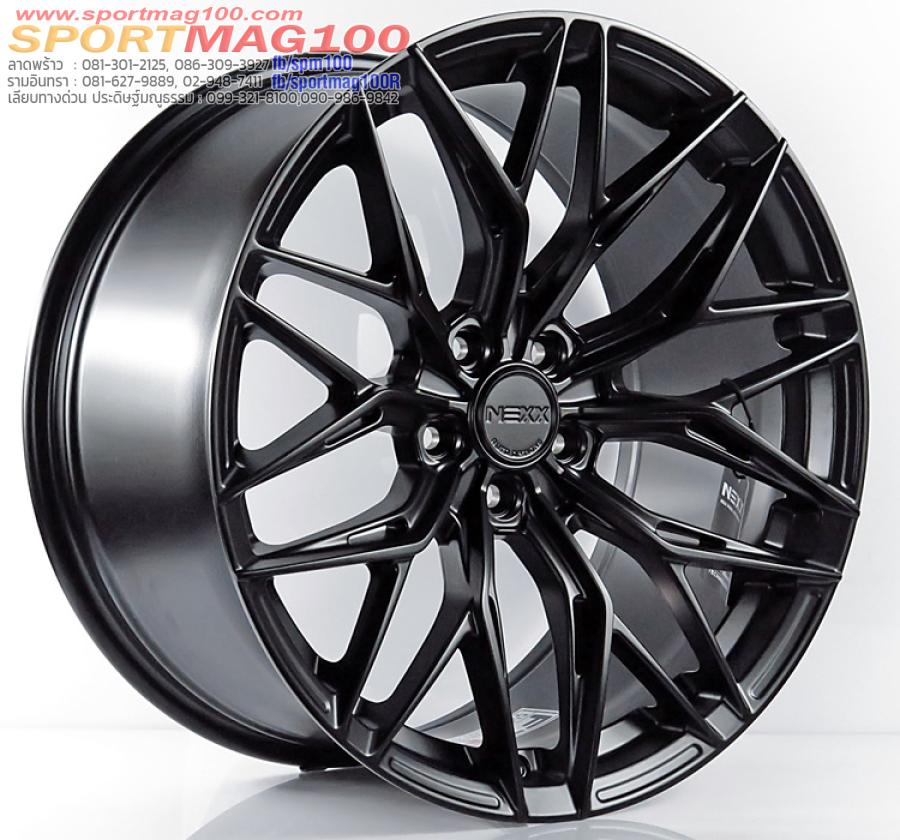 ล้อแม็กใหม่เบา FlowForming NEXX XX07 5รู120 ET35 ดำด้าน 8.5-20นิ้ว ล้อแม็กใหม่เบา FlowForming NEXX XX07 5รู120 ET35 ดำด้าน 8.5-20นิ้ว