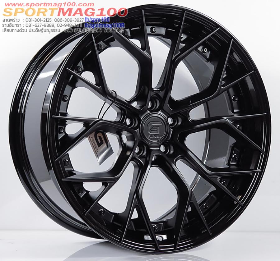 ล้อแม็กแท้2ชิ้น G-Forged GF09 5รู120 สีBlackMatt/GB ET35 8.5-20นิ้ว ล้อแม็กแท้2ชิ้น G-Forged GF09 5รู120 สีBlackMatt/GB ET35 8.5-20นิ้ว