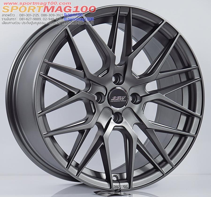 ล้อแม็กซ์ใหม่ SSW S348 Vorsteiner 4รู100 ET38 สีเทา 8-17นิ้ว ล้อแม็กซ์ใหม่ SSW S348 Vorsteiner 4รู100 ET38 สีเทา 8-17นิ้ว