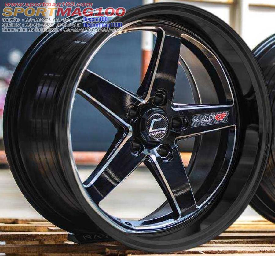 ล้อแม็กใหม่ COSMIS RTG 5รู114 ดำมิลลิ่ง F9.5 R10.5-18นิ้ว ล้อแม็กใหม่ COSMIS RTG 5รู114 ดำมิลลิ่ง F9.5 R10.5-18นิ้ว