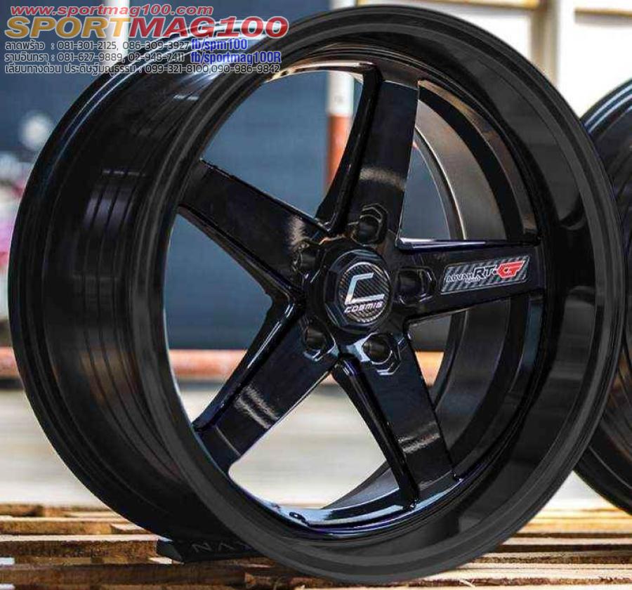ล้อแม็กใหม่ COSMIS RTG 5รู114 ดำ F9.5 R10.5-18นิ้ว ล้อแม็กใหม่ COSMIS RTG 5รู114 ดำ F9.5 R10.5-18นิ้ว