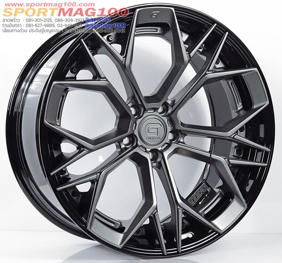 ล้อแม็กแท้2ชิ้น G-Forged GF11 5รู114 สีเทาขอบดำ ET32-40 F8.5 R10-20นิ้ว ล้อแม็กแท้2ชิ้น G-Forged GF11 5รู114 สีเทาขอบดำ ET32-40 F8.5 R10-20นิ้ว