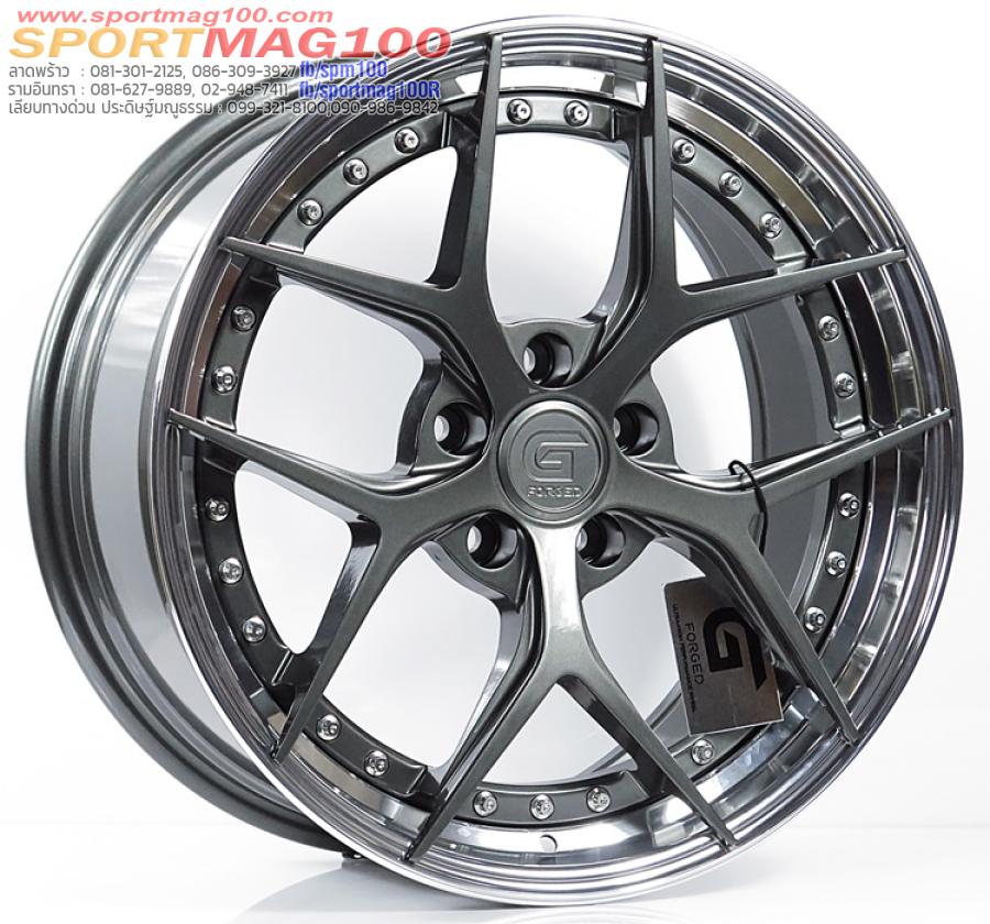 ล้อแม็กแท้2ชิ้น G-Forged GF03 5รู114 สีTitanGrey/di.riv.sil 8.5-18นิ้ว ล้อแม็กแท้2ชิ้น G-Forged GF03 5รู114 สีTitanGrey/di.riv.sil 8.5-18นิ้ว