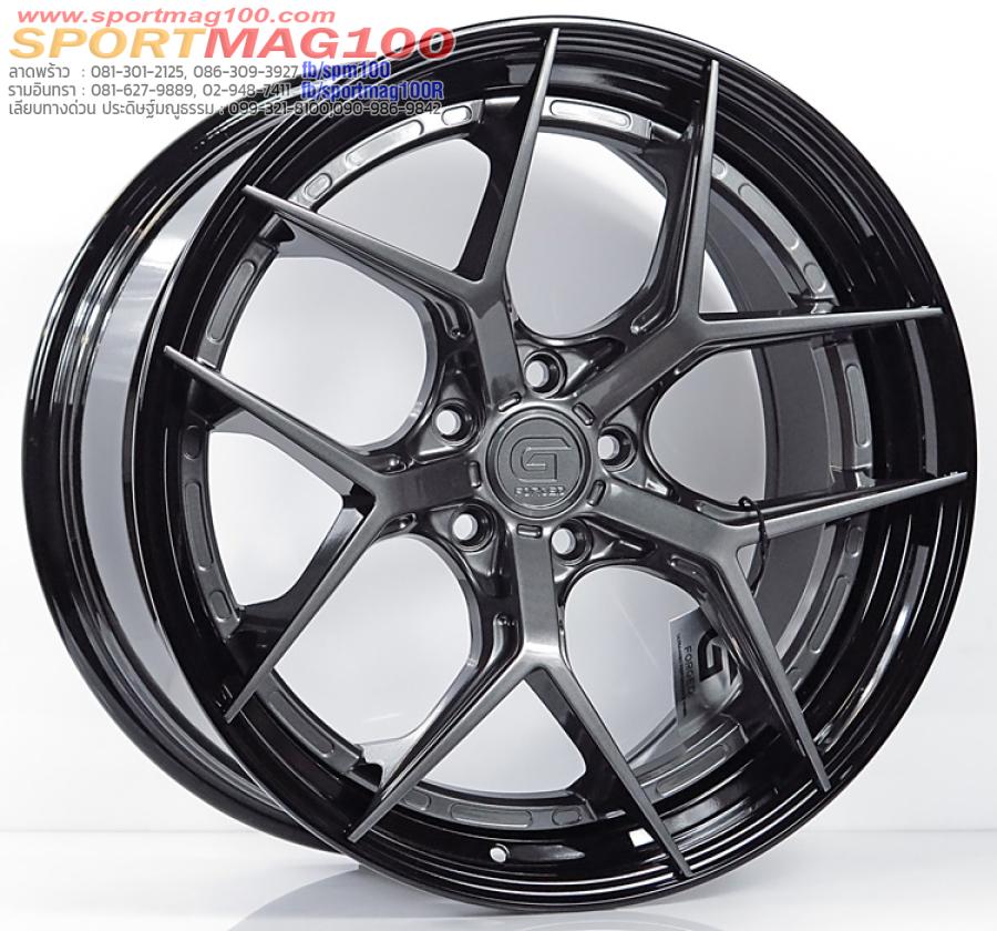 ล้อแม็กแท้2ชิ้น G-Forged GF01 5รู114 สีDarkGM/GB ET40 F8.5 R9.5-20นิ้ว ล้อแม็กแท้2ชิ้น G-Forged GF01 5รู114 สีDarkGM/GB ET40 F8.5 R9.5-20นิ้ว