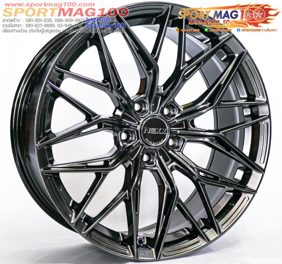ล้อแม็กใหม่เบา FlowForming NEXX XX07 5รู120 ET35 ไฮเปอร์ดาร์ค 8.5-20นิ้ว ล้อแม็กใหม่เบา FlowForming NEXX XX07 5รู120 ET35 ไฮเปอร์ดาร์ค 8.5-20นิ้ว