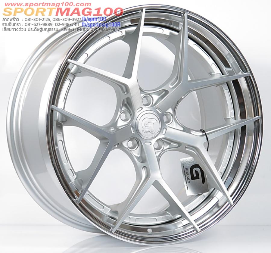 ล้อแม็กแท้2ชิ้น G-Forged GF01 5รู114 สีBrusSilmatt/DIA ET38-40 F8.5 R9.5-19นิ้ว ล้อแม็กแท้2ชิ้น G-Forged GF01 5รู114 สีBrusSilmatt/DIA ET38-40 F8.5 R9.5-19นิ้ว