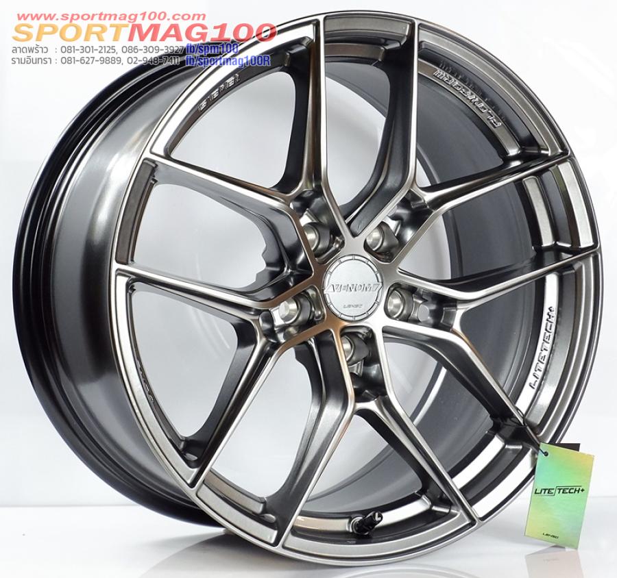ล้อแม็กใหม่ FlowForming Lenso VENOM V3N LITETECH+ 5รู114 ET35 ไฮเปอร์แบล็ค 8.5-18นิ้ว ล้อแม็กใหม่ FlowForming Lenso VENOM V3N LITETECH+ 5รู114 ET35 ไฮเปอร์แบล็ค 8.5-18นิ้ว