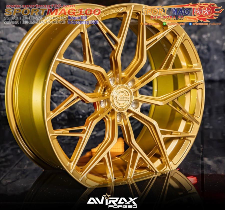 ล้อแม็กใหม่ AVIRAX FORGED GL502 5รู114/112 ET38 ทอง 9-20นิ้ว ล้อแม็กใหม่ AVIRAX FORGED GL502 5รู114/112 ET38 ทอง 9-20นิ้ว