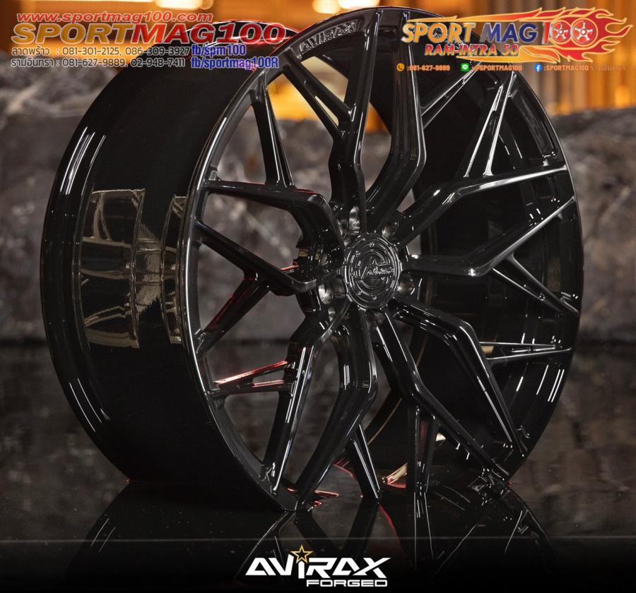 ล้อแม็กใหม่ AVIRAX FORGED GL502 5รู108 ET35 ดำเงา 8.5-18นิ้ว ล้อแม็กใหม่ AVIRAX FORGED GL502 5รู108 ET35 ดำเงา 8.5-18นิ้ว