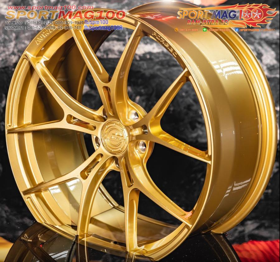ล้อแม็กใหม่ AVIRAX FORGED GL500 5รู108 ET35 ทอง 8.5-18นิ้ว ล้อแม็กใหม่ AVIRAX FORGED GL500 5รู108 ET35 ทอง 8.5-18นิ้ว