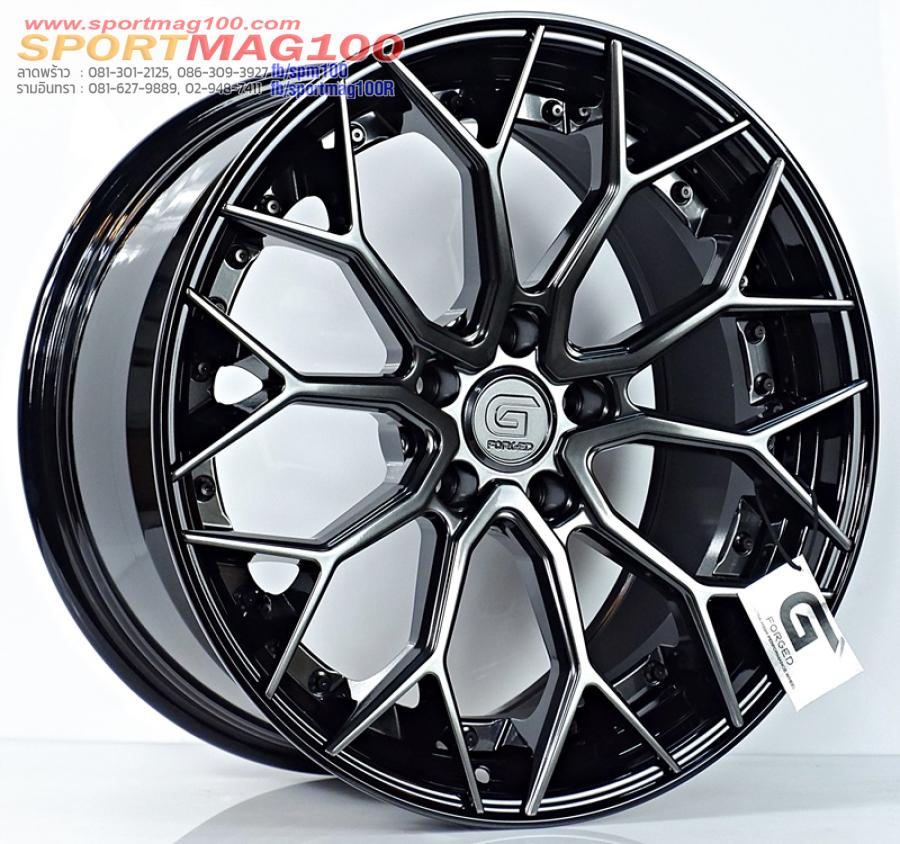 ล้อแม็กแท้2ชิ้น G-Forged GF05 5รู114 สีไฮเปอร์ดาร์คขอบดำ ET38-40 F8.5 R9.5-19นิ้ว ล้อแม็กแท้2ชิ้น G-Forged GF05 5รู114 สีไฮเปอร์ดาร์คขอบดำ ET38-40 F8.5 R9.5-19นิ้ว