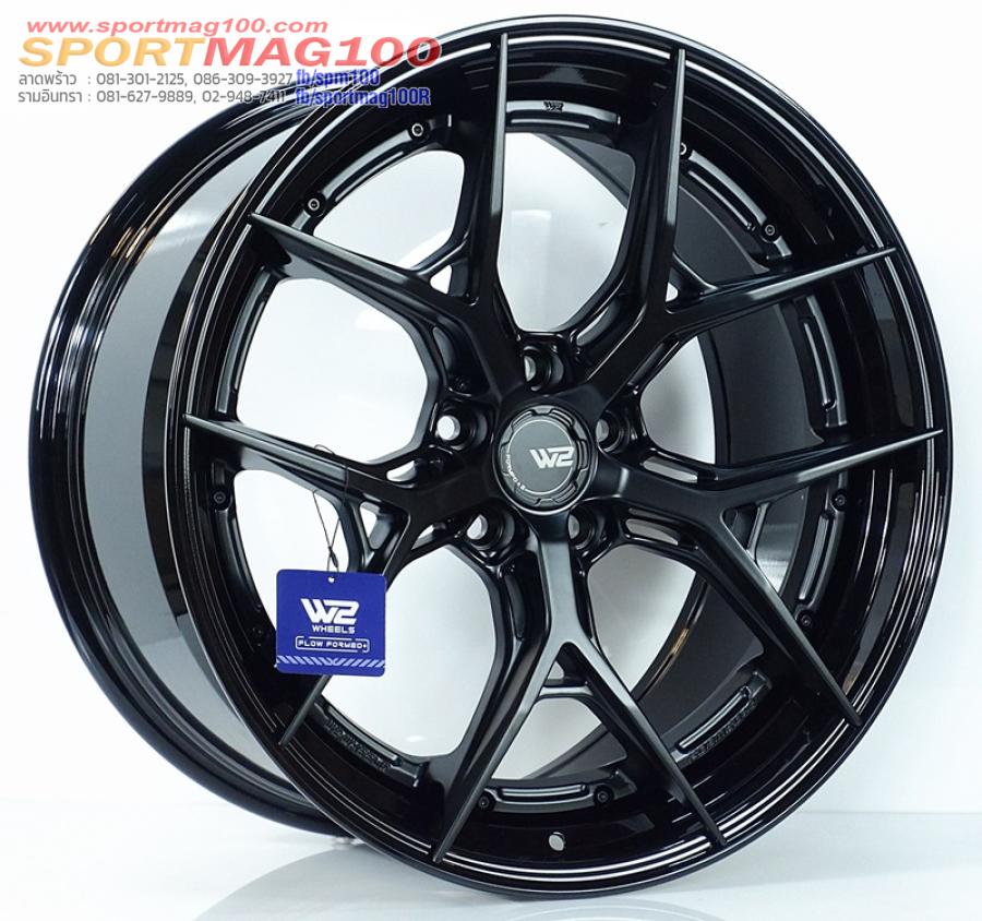 ล้อแม็กแท้2ชิ้นสุดเบา Flowforming W2BF 5รู112 ดำด้านขอบกลอสแบล็คET35-40 F9 R10-20นิ้ว ล้อแม็กแท้2ชิ้นสุดเบา Flowforming W2BF 5รู112 ดำด้านขอบกลอสแบล็คET35-40 F9 R10-20นิ้ว