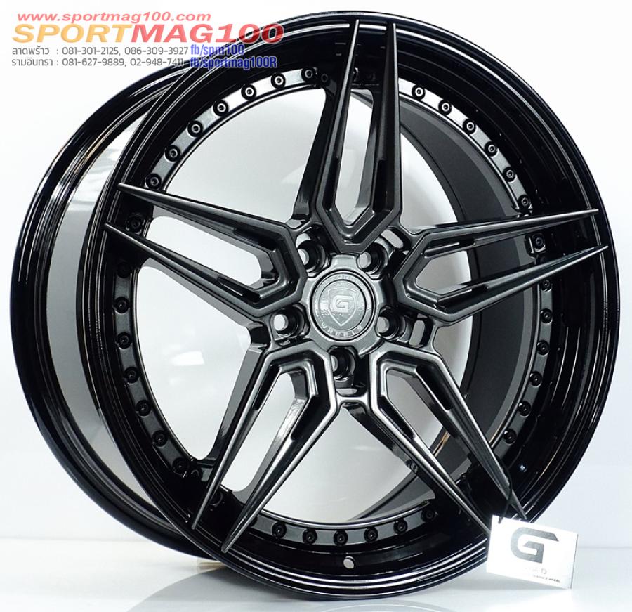 ล้อแม็กแท้2ชิ้น G-Forged GF12 5รู114 สีDarkGmGB ET32-40 F8.5 R10-20นิ้ว ล้อแม็กแท้2ชิ้น G-Forged GF12 5รู114 สีDarkGmGB ET32-40 F8.5 R10-20นิ้ว