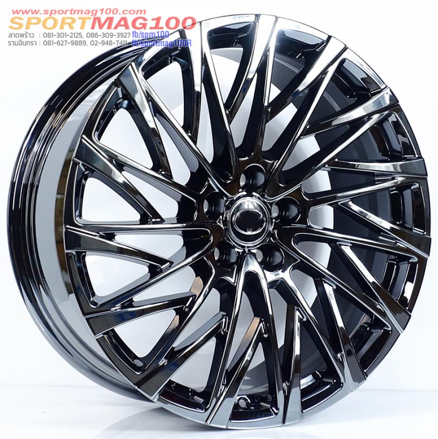 ล้อแม็กใหม่เบาลายชุดแต่ง Forged D20259 5รู114 แบลคโครม CB60.1 8.5-20นิ้ว ล้อแม็กใหม่เบาลายชุดแต่ง Forged D20259 5รู114 แบลคโครม CB60.1 8.5-20นิ้ว