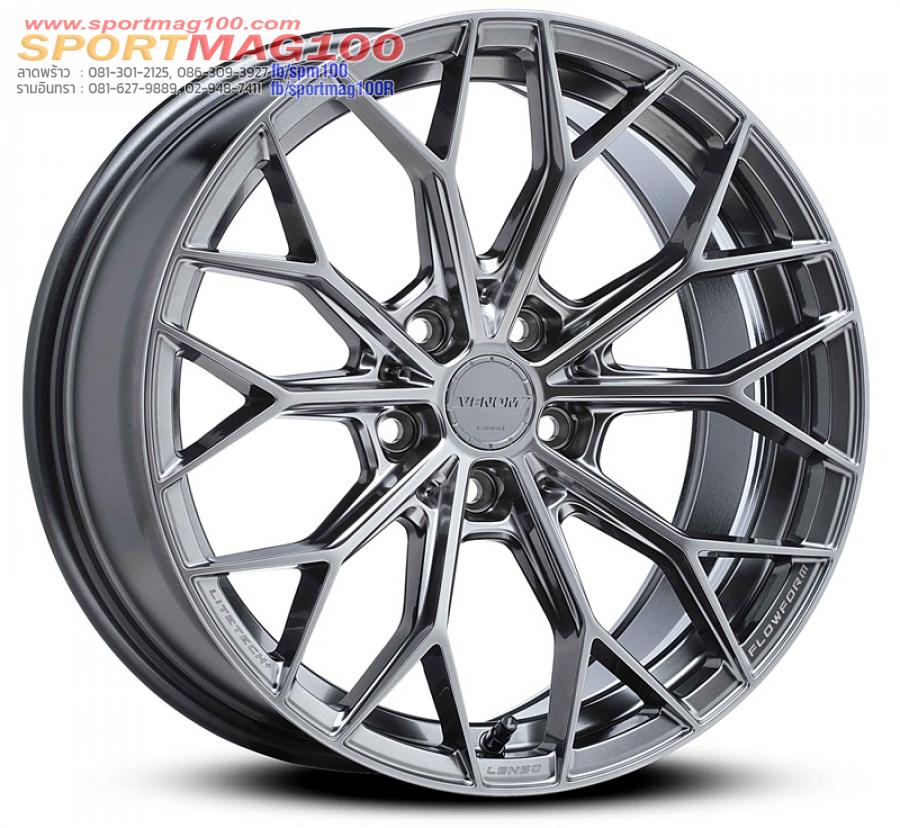 ล้อแม็กใหม่ FlowForming Lenso VENOM VNA LITETECH+ 5รู114 ET35 ไฮเปอร์แบล็ค 8.5-18นิ้ว ล้อแม็กใหม่ FlowForming Lenso VENOM VNA LITETECH+ 5รู114 ET35 ไฮเปอร์แบล็ค 8.5-18นิ้ว