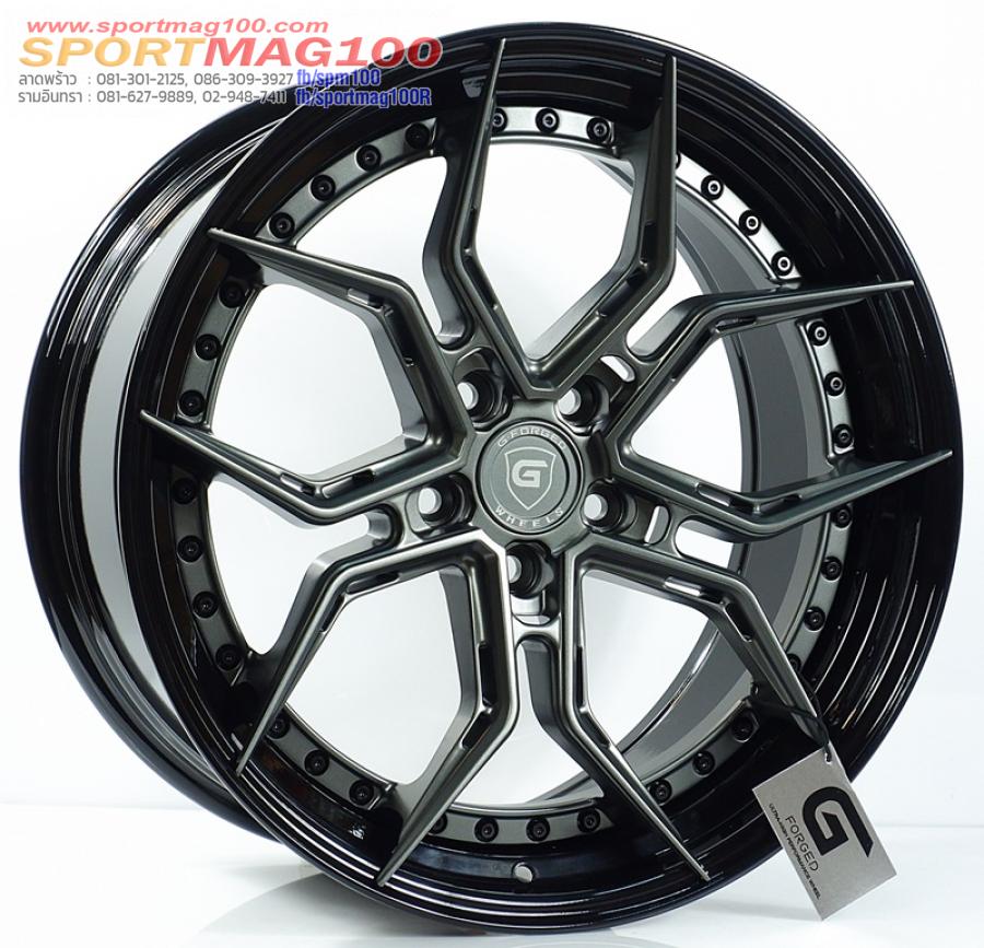 ล้อแม็กแท้2ชิ้น G-Forged GF13 5รู112 สีDarkGM ET32-40 F8.5 R9.5-19นิ้ว ล้อแม็กแท้2ชิ้น G-Forged GF13 5รู112 สีDarkGM ET32-40 F8.5 R9.5-19นิ้ว