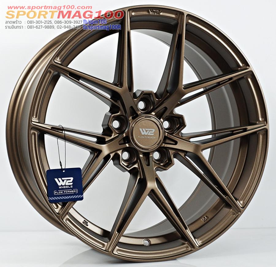ล้อแม็กใหม่เบา Flowforming WFF-X 5รู112 สีSatinBronze ET35 8.5-18นิ้ว ล้อแม็กใหม่เบา Flowforming WFF-X 5รู112 สีSatinBronze ET35 8.5-18นิ้ว
