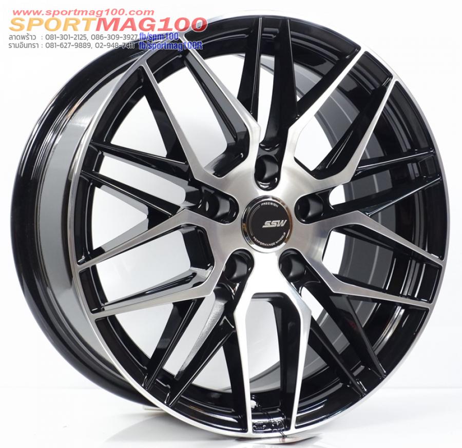 ล้อแม็ก SSW Vorsteiner S348 ขอบ 16นิ้ว 5รู114.3 ดำหน้าเงา กว้าง7นิ้ว ET35 ล้อแม็ก SSW Vorsteiner S348 ขอบ 16นิ้ว 5รู114.3 ดำหน้าเงา กว้าง7นิ้ว ET35