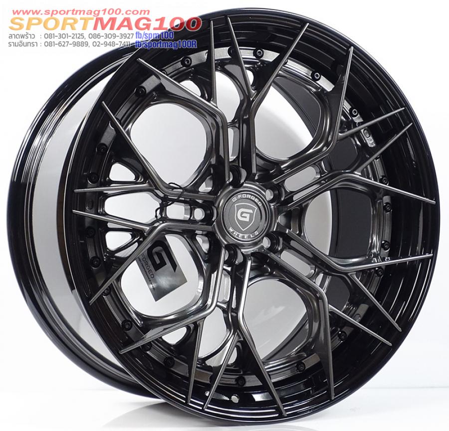 ล้อแม็กแท้2ชิ้น G-Forged GF14 5รู114 สีดาร์คกันเมทาลิกขอบดำ ET32-40 F8.5 R10-20นิ้ว ล้อแม็กแท้2ชิ้น G-Forged GF14 5รู114 สีดาร์คกันเมทาลิกขอบดำ ET32-40 F8.5 R10-20นิ้ว