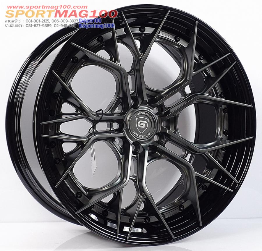 ล้อแม็กแท้2ชิ้น G-Forged GF14 5รู112 สีไทเทเนียมขอบดำ ET32-40 F8.5 R10-20นิ้ว ล้อแม็กแท้2ชิ้น G-Forged GF14 5รู112 สีไทเทเนียมขอบดำ ET32-40 F8.5 R10-20นิ้ว
