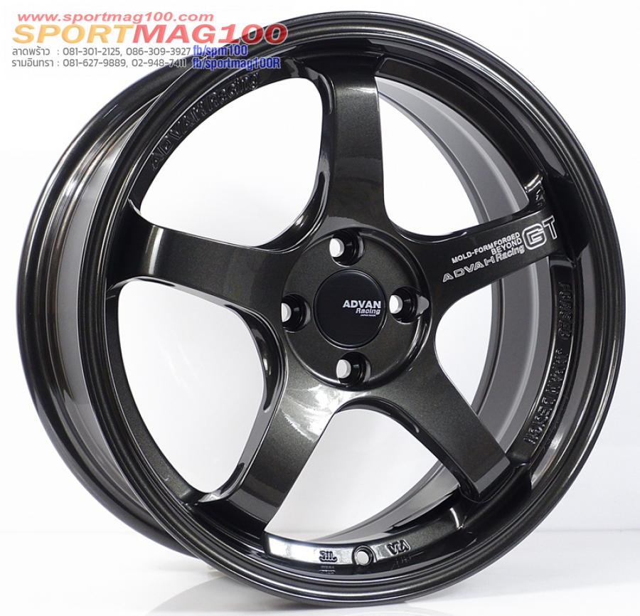 ล้อแม็กใหม่ Flowforming Advan GT 4รู100 สีกันเมทาลิก Offset35 กว้าง7.5 ขอบ17 ล้อแม็กใหม่ Flowforming Advan GT 4รู100 สีกันเมทาลิก Offset35 กว้าง7.5 ขอบ17