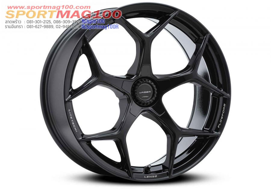 ล้อแม็กใหม่ FlowForming Lenso Jager VAMOS5 LITETECH+ ขอบ20 5รู114.3 สีดำ กว้าง 9 ET35 ล้อแม็กใหม่ FlowForming Lenso Jager VAMOS5 LITETECH+ ขอบ20 5รู114.3 สีดำ กว้าง 9 ET35