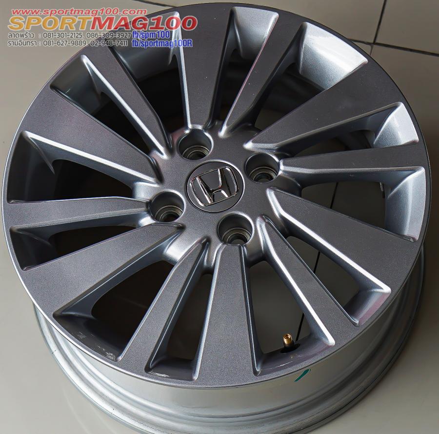 ล้อแม็กมือสองติดรถ Honda NewCity 4รู100 ซิลเวอร์ 6-15นิ้ว(ลาดพร้าว-รามอินทรา) ล้อแม็กมือสองติดรถ Honda NewCity 4รู100 ซิลเวอร์ 6-15นิ้ว(ลาดพร้าว-รามอินทรา)