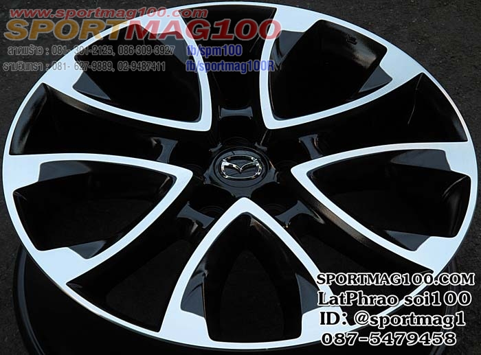 ล้อแม็กซ์ป้ายแดง Mazda CX5 Modify by SPORTMAG100 7-19นิ้ว(ลาดพร้าว) ล้อแม็ก ล้อแม็กซ์ป้ายแดง Mazda CX5 Modify by SPORTMAG100 7-19นิ้ว(ลาดพร้าว)