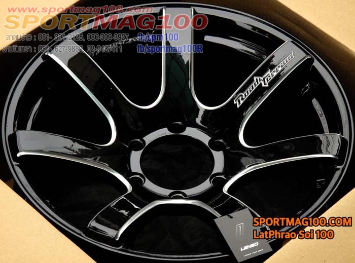 แม็กใหม่ Lenso RTC (concave) 6รู139 ดำมิลลิ่งก้าน 9-18นิ้ว ล้อแม็ก แม็กใหม่ Lenso RTC (concave) 6รู139 ดำมิลลิ่งก้าน 9-18นิ้ว
