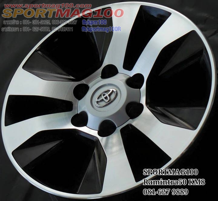 แม็กซ์ป้ายแดง REVO Modify 6รู139 ET30 ดำหน้าเงา 7.5-17นิ้ว(รามอินทรา) ล้อแม็ก แม็กซ์ป้ายแดง REVO Modify 6รู139 ET30 ดำหน้าเงา 7.5-17นิ้ว(รามอินทรา)