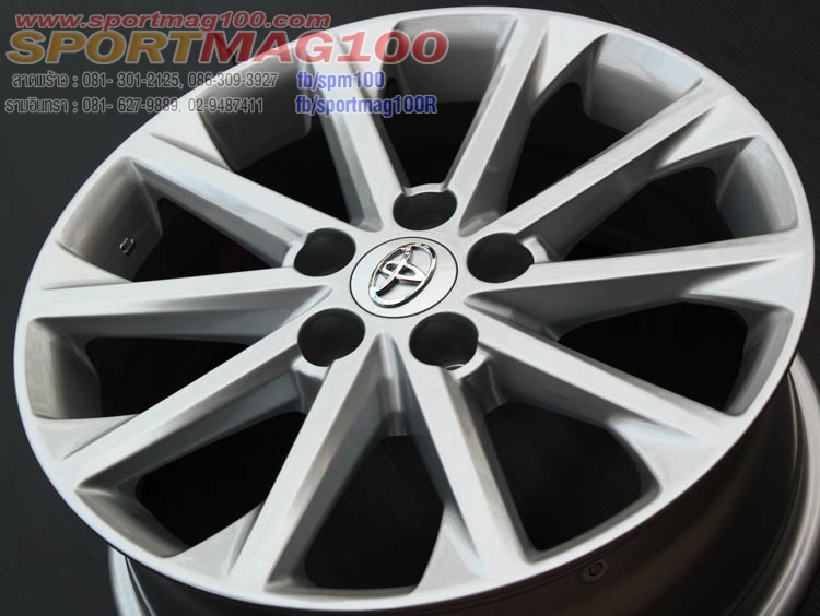 แม็กซ์มือสอง New Camry 5รู114 ET45 ซิลเวอร์ 6.5-16นิ้ว(รามอินทรา-ลาดพร้าว) ล้อแม็ก แม็กซ์มือสอง New Camry 5รู114 ET45 ซิลเวอร์ 6.5-16นิ้ว(รามอินทรา-ลาดพร้าว)