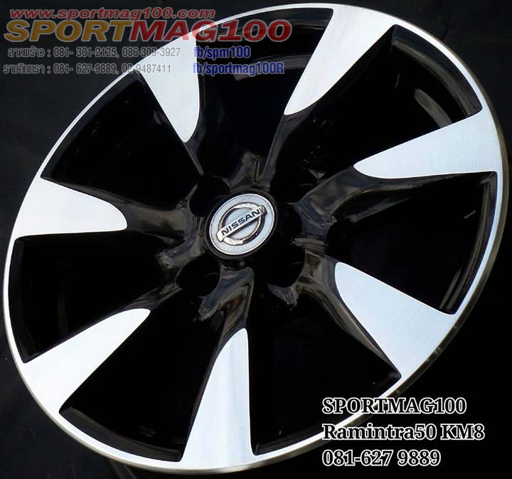 แม็กซ์มือสอง Nissan Almera Modify 4รู100 ดำเงา 5.5-15นิ้ว ล้อแม็ก แม็กซ์มือสอง Nissan Almera Modify 4รู100 ดำเงา 5.5-15นิ้ว