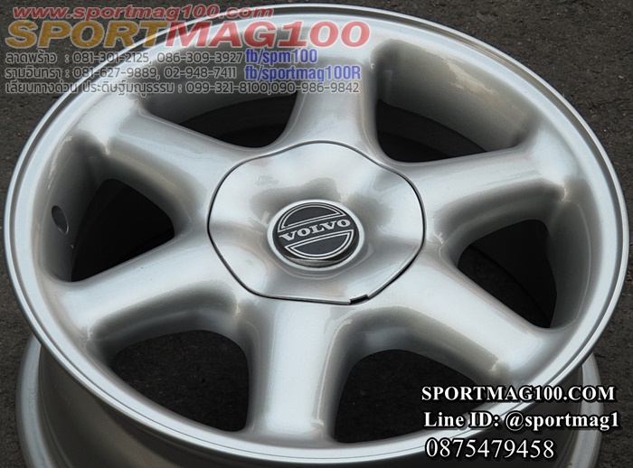 ล้อแม็กมือสอง Volvo 850 5รู108 ซิลเวอร์ 6.5-15นิ้ว(ลาดพร้าว) ล้อแม็ก ล้อแม็กมือสอง Volvo 850 5รู108 ซิลเวอร์ 6.5-15นิ้ว(ลาดพร้าว)
