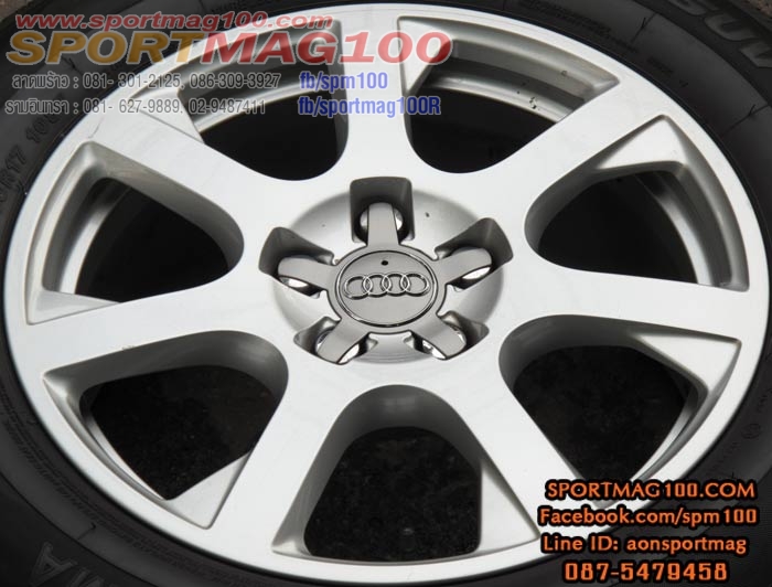 แม็กซ์มือสองเยอร์มัน Audi Q3 TDI 5รู112 สีเงิน 8-17นิ้ว(ลาดพร้าว-เลียบด่วน) ล้อแม็ก แม็กซ์มือสองเยอร์มัน Audi Q3 TDI 5รู112 สีเงิน 8-17นิ้ว(ลาดพร้าว-เลียบด่วน)