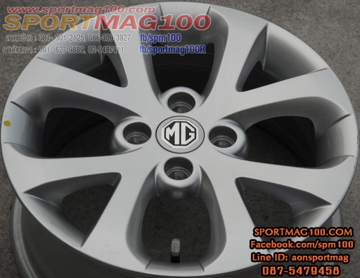 แม็กซ์ป้ายแดง MG3 4รู100 ซิลเวอร์ 6-15นิ้ว(ลาดพร้าว-เลียบด่วน-รามอินทรา) ล้อแม็ก แม็กซ์ป้ายแดง MG3 4รู100 ซิลเวอร์ 6-15นิ้ว(ลาดพร้าว-เลียบด่วน-รามอินทรา)