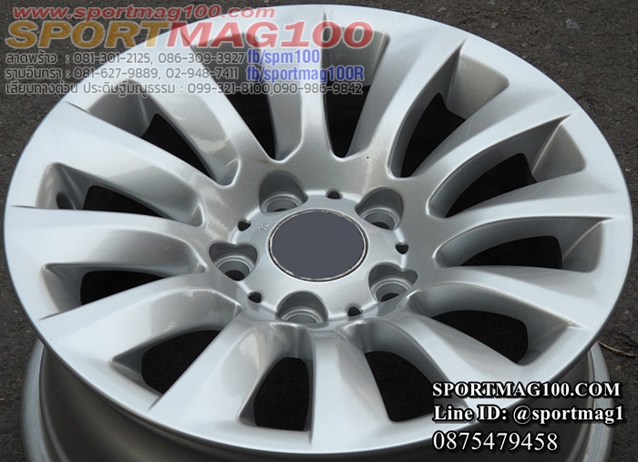 ล้อแม็กมือสองแท้ห้าง BMW E90 5รู120 ซิลเวอร์ 7-16นิ้ว(ลาดพร้าว) ล้อแม็ก ล้อแม็กมือสองแท้ห้าง BMW E90 5รู120 ซิลเวอร์ 7-16นิ้ว(ลาดพร้าว)