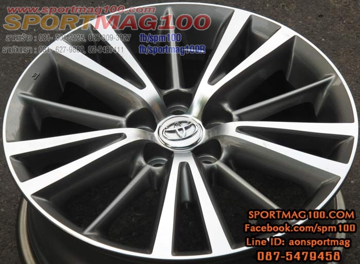 แม็กซ์มือสอง Toyota New Altis 5รู100 เทาหน้าเงา 16นิ้ว(รามอินทรา-ลาดพร้าว) ล้อแม็ก แม็กซ์มือสอง Toyota New Altis 5รู100 เทาหน้าเงา 16นิ้ว(รามอินทรา-ลาดพร้าว)