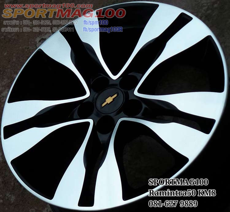 แม็กซ์มือสอง New Cruze Modify 5รู105 ดำเงา 7-17นิ้ว(หมด) ล้อแม็ก แม็กซ์มือสอง New Cruze Modify 5รู105 ดำเงา 7-17นิ้ว(หมด)