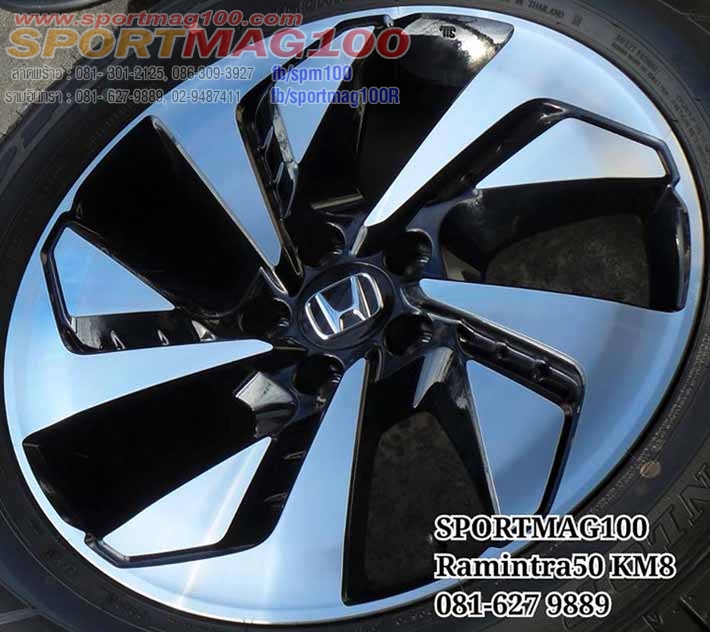 ล้อแม็กมือสอง New CRV 5รู114 ดำเงา 7-18นิ้ว(รามอินทรา) ล้อแม็ก ล้อแม็กมือสอง New CRV 5รู114 ดำเงา 7-18นิ้ว(รามอินทรา)