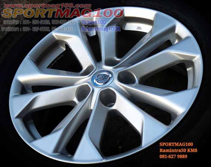 แม็กซ์ป้ายแดง X-Trail 5รู114 ใส่กระบะ Toyota 5รูได้เลย 17นิ้ว(ลาดพร้าว-รามอินทรา) ล้อแม็ก แม็กซ์ป้ายแดง X-Trail 5รู114 ใส่กระบะ Toyota 5รูได้เลย 17นิ้ว(ลาดพร้าว-รามอินทรา)