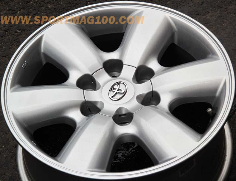 แม็กซ์มือสอง Fortuner รุ่น2 6รู139 ET30 ซิลเวอร์ 7.5-17นิ้ว ล้อแม็ก แม็กซ์มือสอง Fortuner รุ่น2 6รู139 ET30 ซิลเวอร์ 7.5-17นิ้ว
