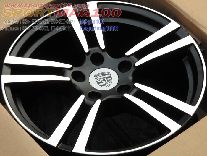 ล้อแม็กใหม่หรู Porsche960 5รู130 ET42 สีดำหน้าเงา 9.5-20นิ้ว ล้อแม็ก ล้อแม็กใหม่หรู Porsche960 5รู130 ET42 สีดำหน้าเงา 9.5-20นิ้ว