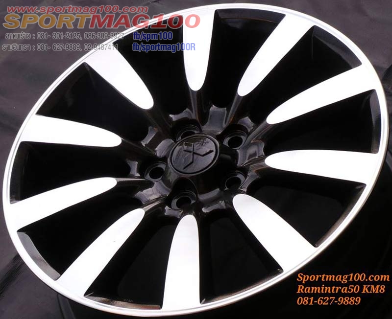 แม็กซ์มือสอง Lancer EX Modify 5รู114 ดำเงา 7-18นิ้ว ล้อแม็ก แม็กซ์มือสอง Lancer EX Modify 5รู114 ดำเงา 7-18นิ้ว