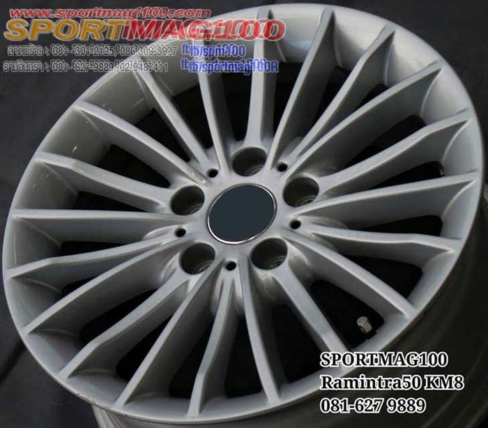 แม็กซ์ป้ายแดง BMW S320 ET35 ซิลเวอร์ 7.5-17นิ้ว(รามอินทรา-ลาดพร้าว) ล้อแม็ก แม็กซ์ป้ายแดง BMW S320 ET35 ซิลเวอร์ 7.5-17นิ้ว(รามอินทรา-ลาดพร้าว)