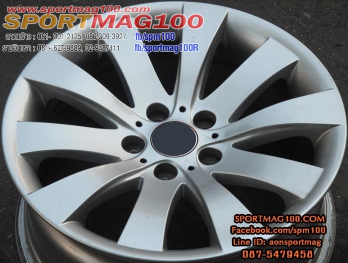 ล้อแม็กมือสองแท้ New Bmw F102 สำหรับซีรี่ย์3, 5ใหม่ 18นิ้ว(รามอินทรา) ล้อแม็ก ล้อแม็กมือสองแท้ New Bmw F102 สำหรับซีรี่ย์3, 5ใหม่ 18นิ้ว(รามอินทรา)