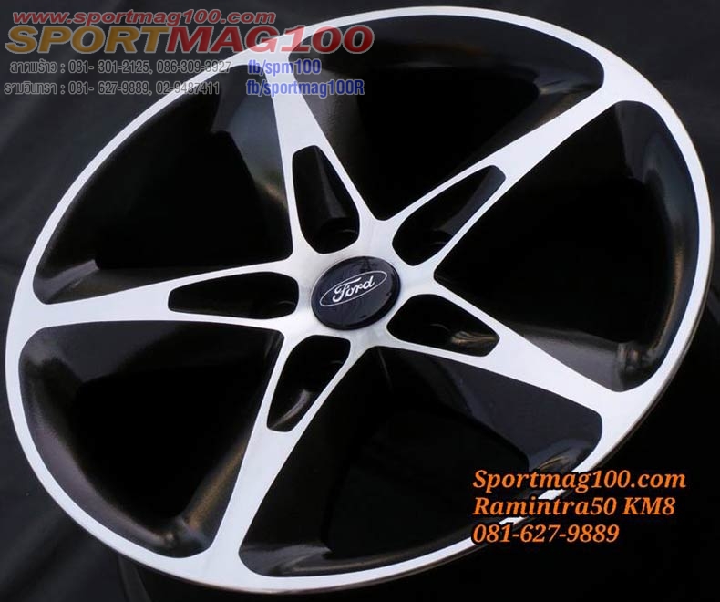 แม็กซ์มือสอง Focus Spoke5 Modify ดำหน้าเงา 7-16นิ้ว ล้อแม็ก แม็กซ์มือสอง Focus Spoke5 Modify ดำหน้าเงา 7-16นิ้ว