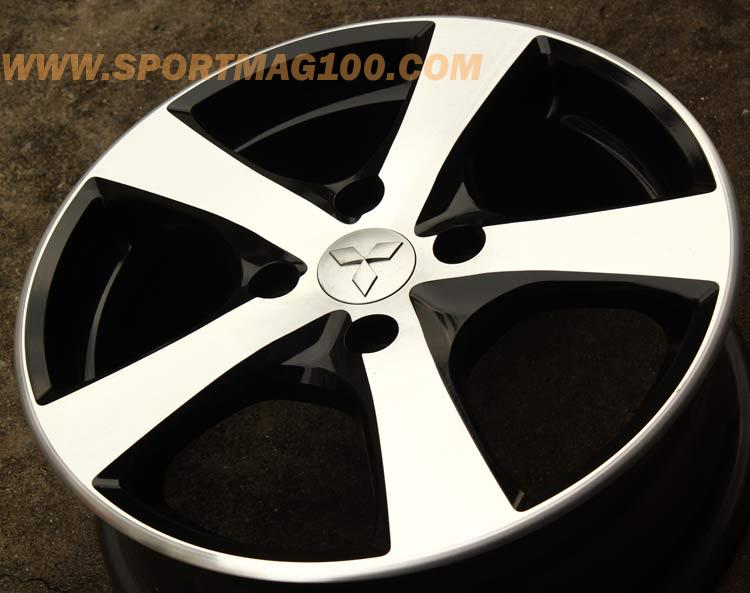 แม็กซ์มือสอง Mitsu Lancer Modify ดำเงา 16นิ้ว ล้อแม็ก แม็กซ์มือสอง Mitsu Lancer Modify ดำเงา 16นิ้ว