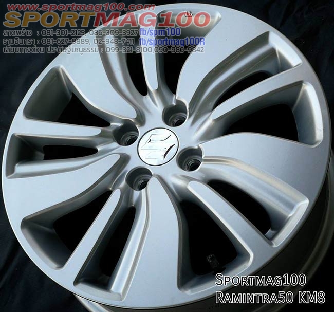 ล้อแม็กมือสอง Suzuki NewSwift 4รู100 ซิลเวอร์ 6-16นิ้ว(ลาดพร้าว-รามอินทรา) ล้อแม็ก ล้อแม็กมือสอง Suzuki NewSwift 4รู100 ซิลเวอร์ 6-16นิ้ว(ลาดพร้าว-รามอินทรา)
