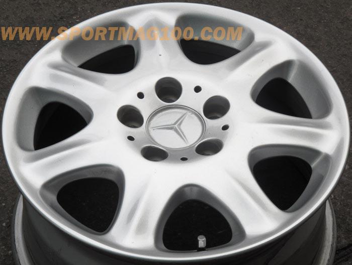 ล้อแม็กมือสองแท้ Benz S class A220 5รู112 ET46 สีเงิน 7.5-16นิ้ว(รามอินทรา) ล้อแม็ก ล้อแม็กมือสองแท้ Benz S class A220 5รู112 ET46 สีเงิน 7.5-16นิ้ว(รามอินทรา)