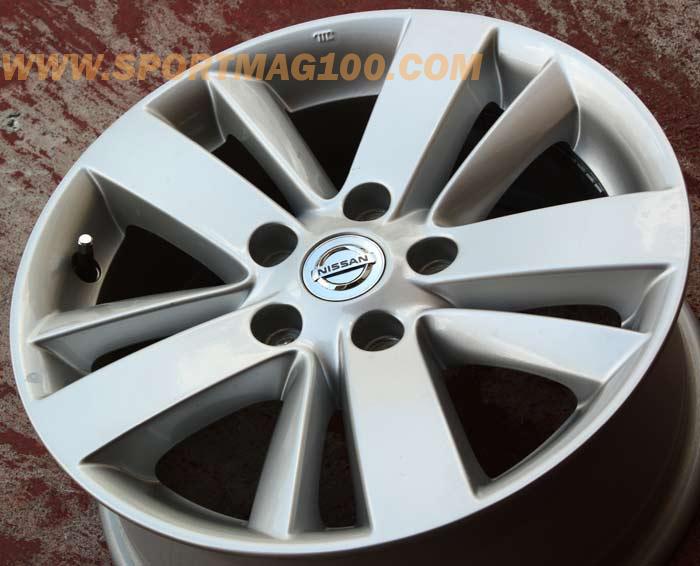 ล้อแม็กมือสอง New Nissan Teana 5รู114 ลายใบพัด สีซิลเวอร์ 6.5-16นิ้ว(รามอินทรา) ล้อแม็ก ล้อแม็กมือสอง New Nissan Teana 5รู114 ลายใบพัด สีซิลเวอร์ 6.5-16นิ้ว(รามอินทรา)